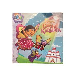Nickelodeon Dora The Explorer “Dora Saves Crystal Kingdom” Paperback Book